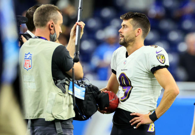 Justin Tucker kicks NFL record 66-yard FG to lift Ravens to win over Lions