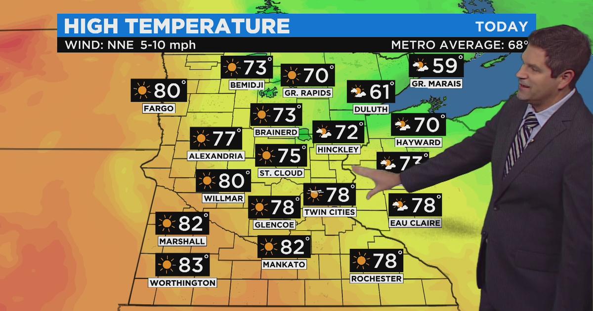 Minnesota Weather: Twin Cities In For Unseasonable Stretch Of Above ...