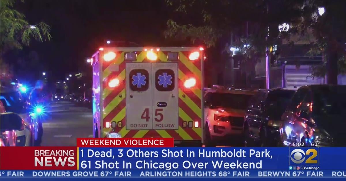 1 Dead, 3 Injured After Shooting In Humboldt Park - CBS Chicago