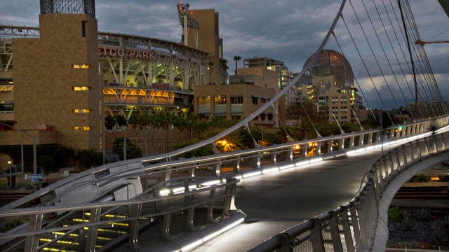 Harbor Drive Pedestrian Bridge in San Diego 