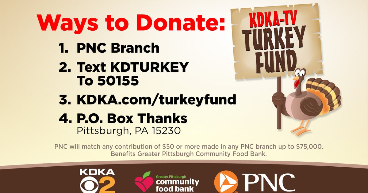 KDKA-TV Turkey Fund - CBS Pittsburgh