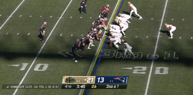 Jameis Winston QB sneak 