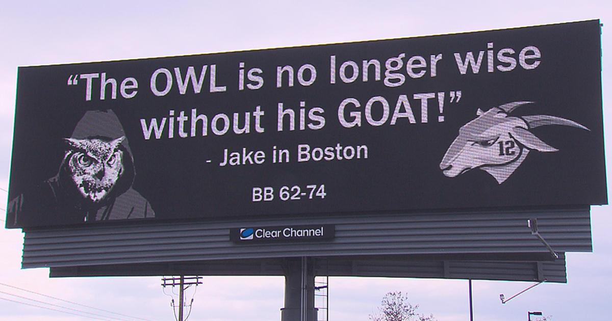 Tom Brady's Super Bowl fumble will be on a billboard in New England