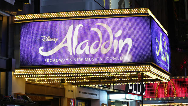 "Aladdin" On Broadway Opening Night - Arrivals & Curtain Call 