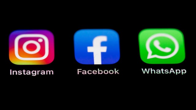 Instagram, Facebook and WhatsApp 