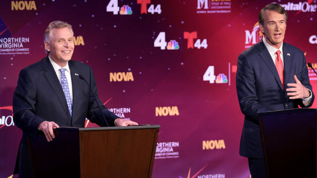 Candidates Participate In Final Debate For Virginia's Gubernatorial Race 