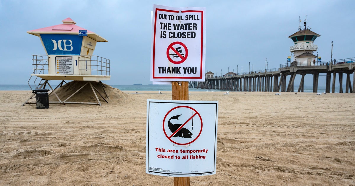 Volume Of Huntington Beach Oil Spill Likely Much Smaller Than