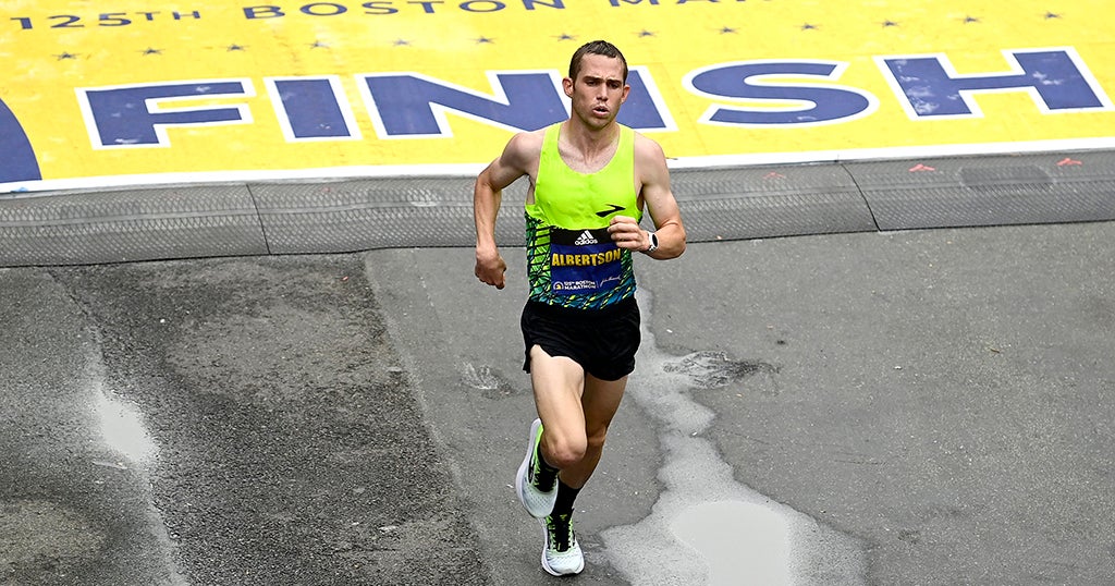 Who Was That Guy Leading The Boston Marathon For So Long? CJ Albertson ...