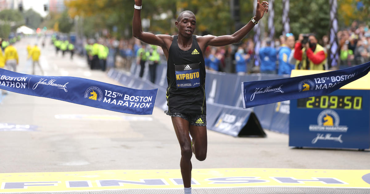 Benson Kipruto Of Kenya Wins Boston Marathon Men's Race - CBS Boston