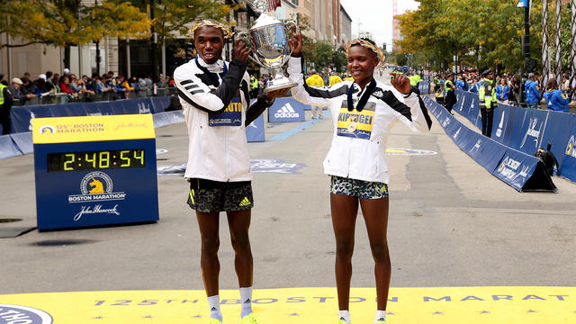 Boston Marathon Finish Line Photo Boston Strong 11x14 - New England Picture