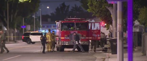 One Dead, 4 Injured In South LA House Fire 