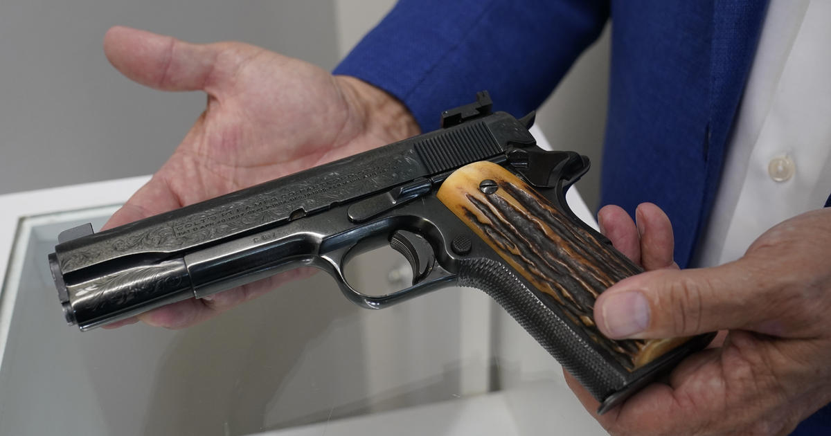 Al Capone's "sweetheart" gun is up for auction again — and it could sell for over $2 million