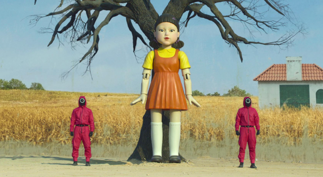 Squid Game red light, green light 