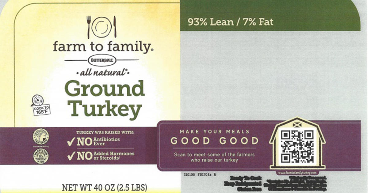 Butterball Recalls 14,000 Pounds Of Ground Turkey For Possible Plastic