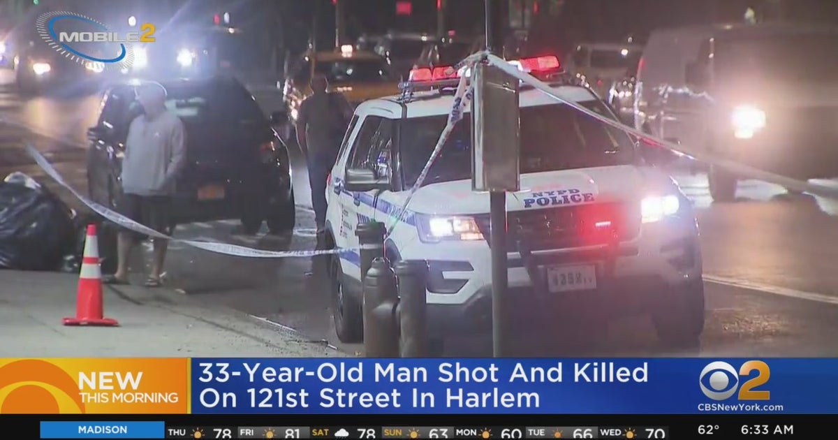 33-Year-Old Man Shot, Killed In Harlem - CBS New York