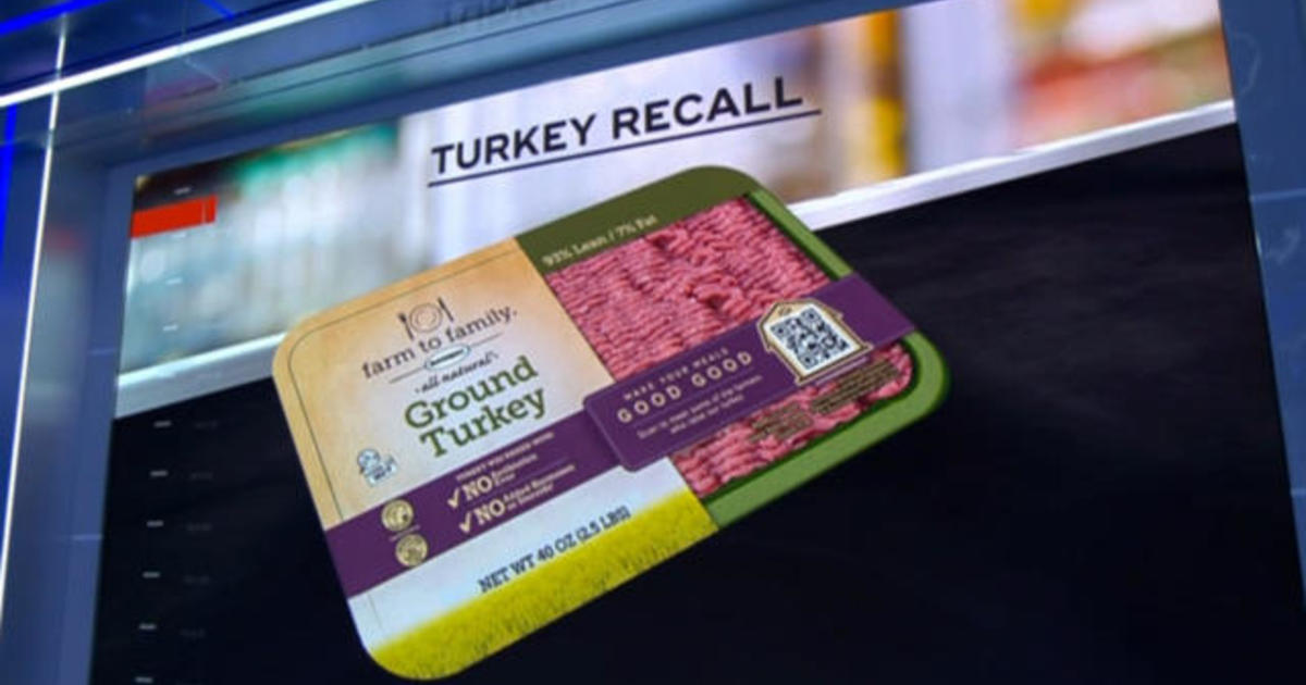 Butterball recalls 14,000 pounds of ground turkey CBS News