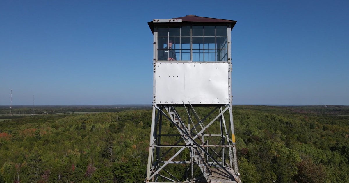 'Absolutely 100YearOld Fire Tower Offers TreeTop Views In