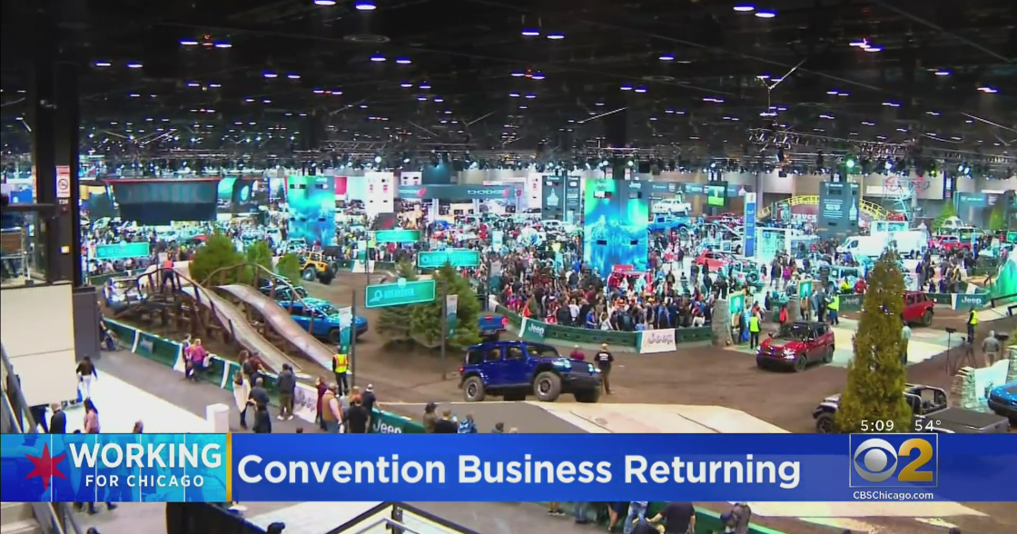 McCormick Place Expects To Generate $1.2 Billion For City And State This  Coming Year, With Impact Well Beyond Convention Center - CBS Chicago