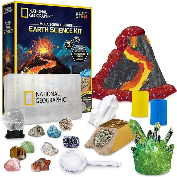 National Geographic Mega Science Series Earth Science Kit 