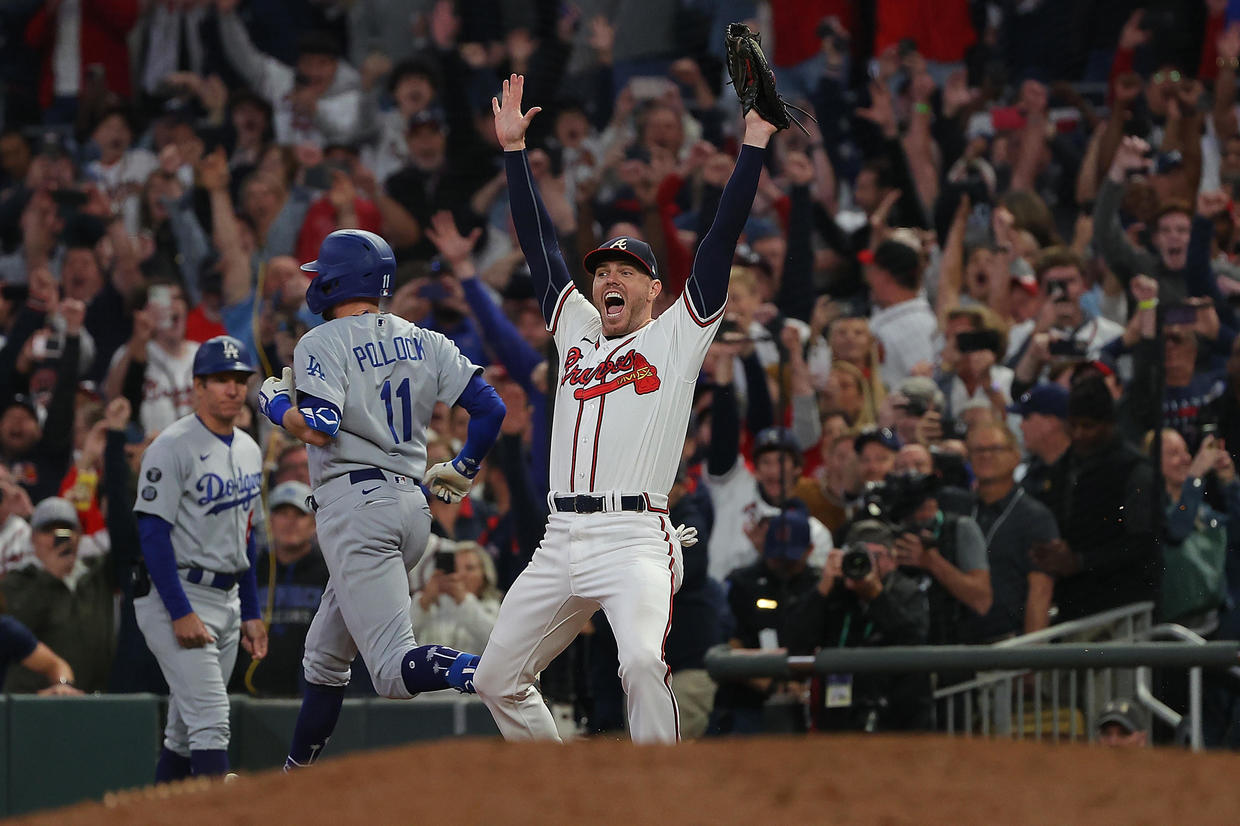 Atlanta Braves oust defending champions L.A. Dodgers and will now face