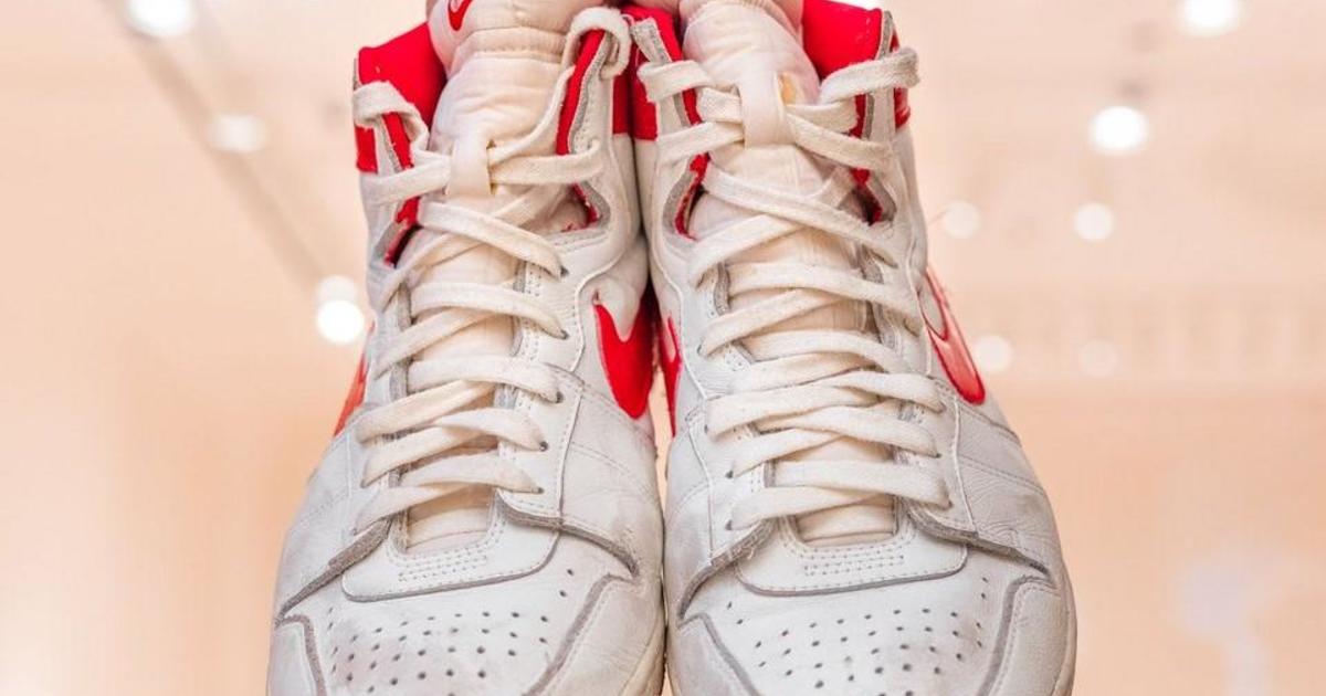 These are the most expensive game-worn basketball shoes ever auctioned