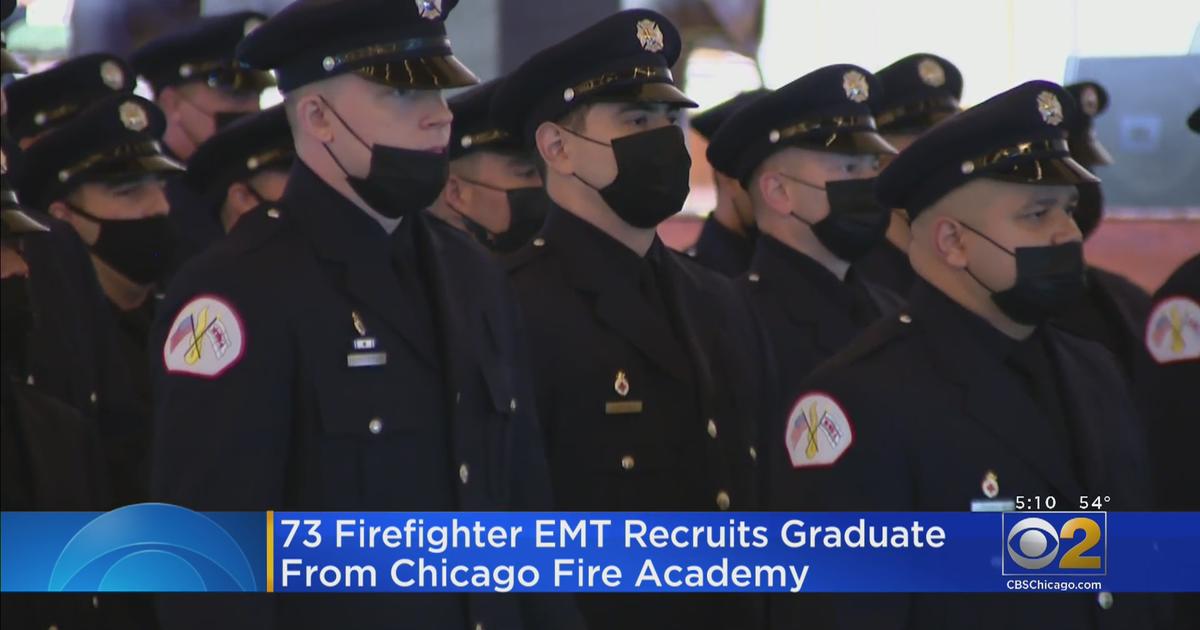 Dozens Of Firefighter And EMT Recruits Graduate The Chicago Fire