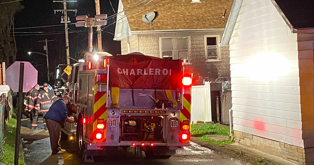 Woman Flown To Hospital After She Escapes House Fire In Charleroi CBS Pittsburgh