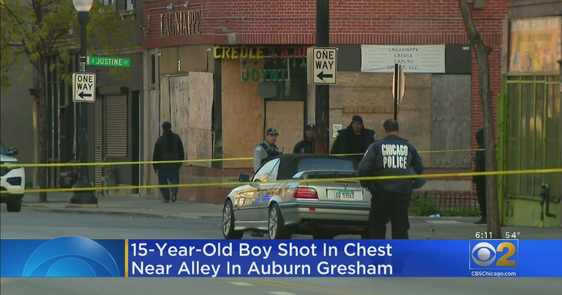 Boy, 15, Shot And Wounded In Auburn Gresham Alley - CBS Chicago
