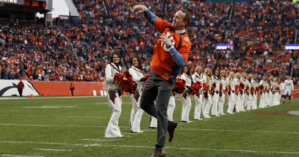 Peyton Manning going into the Denver Broncos Ring of Fame, WJHL