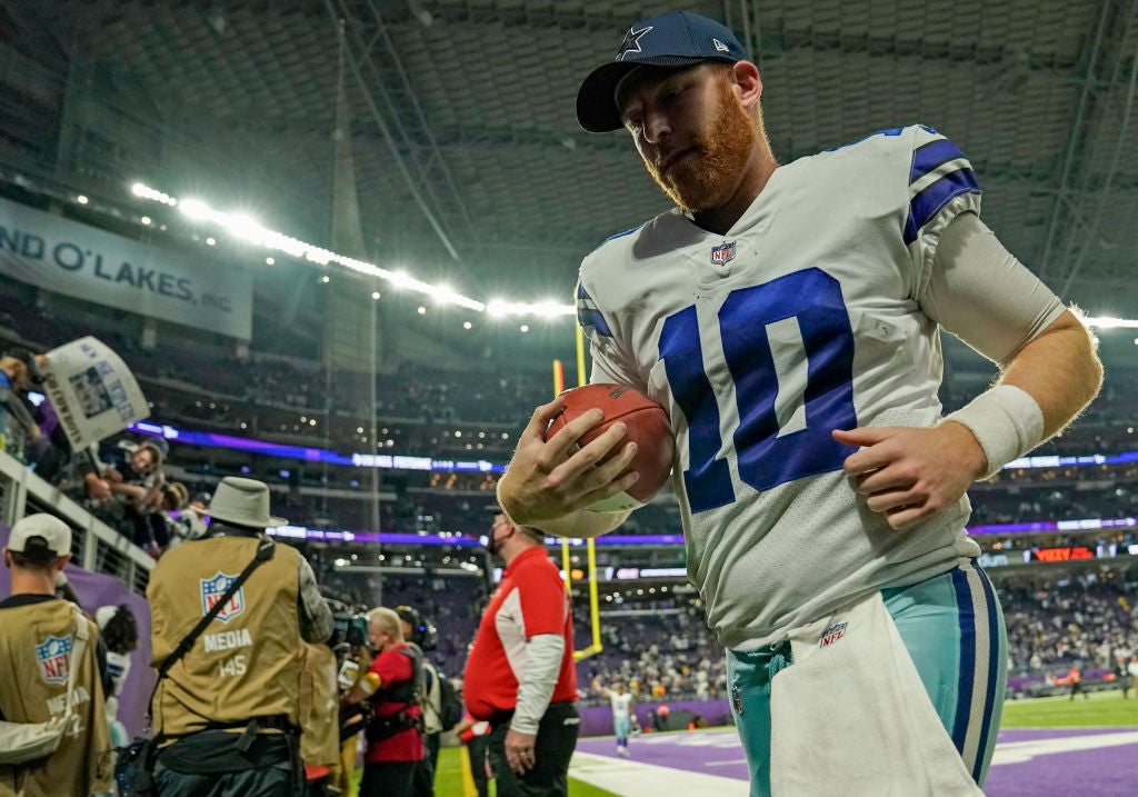 NFL: OCT 31 Cowboys at Vikings 