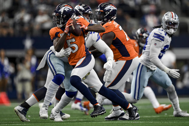 Broncos beat Cowboys 30-16 as 6-game Dallas win streak ends