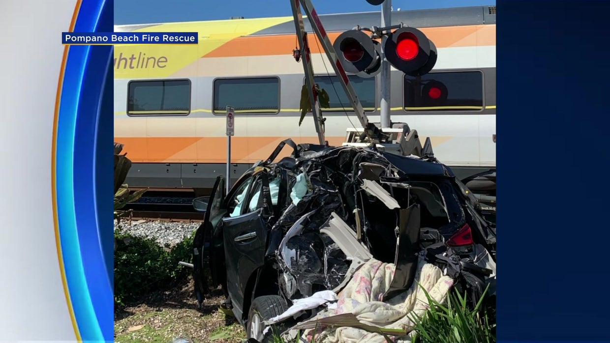 'It's A Miracle': Woman, Baby In Car Survive Being Hit By Brightline ...