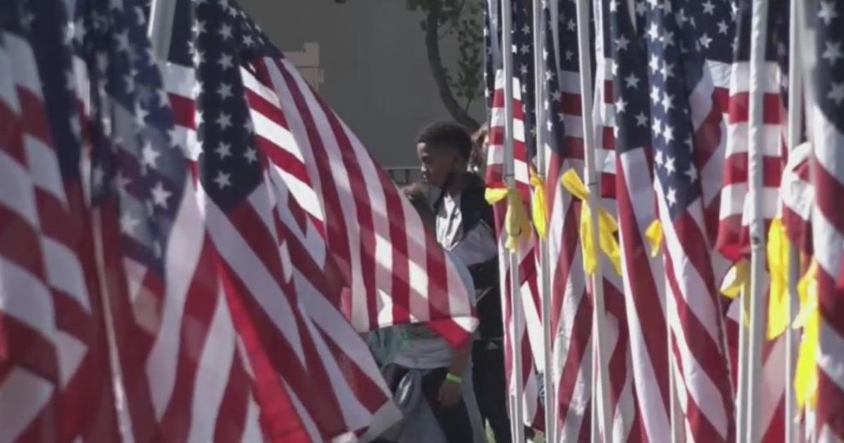 Hundreds Of Flags On Display In Murrieta Ahead Of Veterans Day CBS