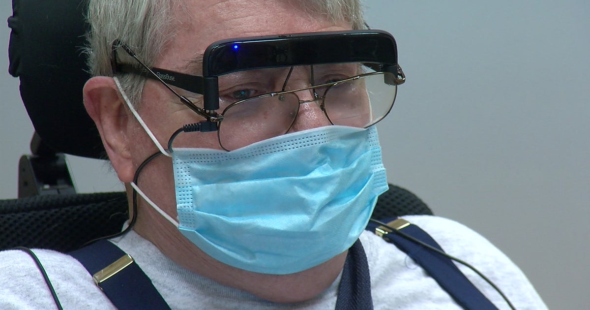 Minnesota Veteran With ALS Learns To Drive Wheelchair With His Eyes