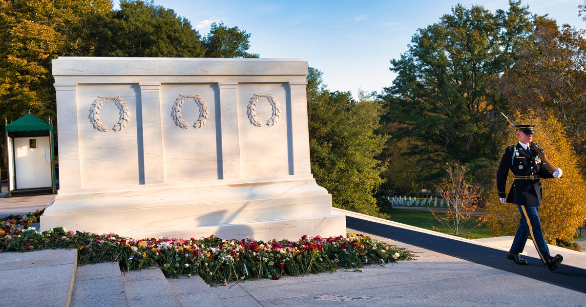Tomb of the Unknown Soldier opens to public for first time in nearly a century CBS News