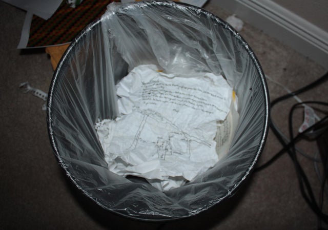 Bender murder plan in trashcan 