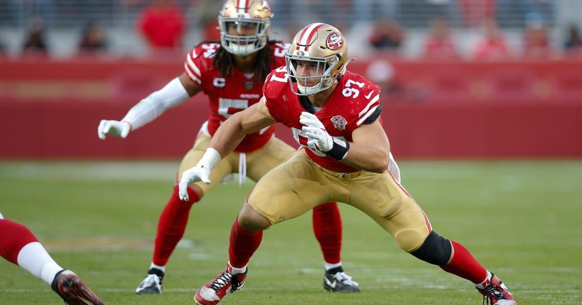 San Francisco 49ers Confirm DE Bosa Cleared to Play Against Packers ...