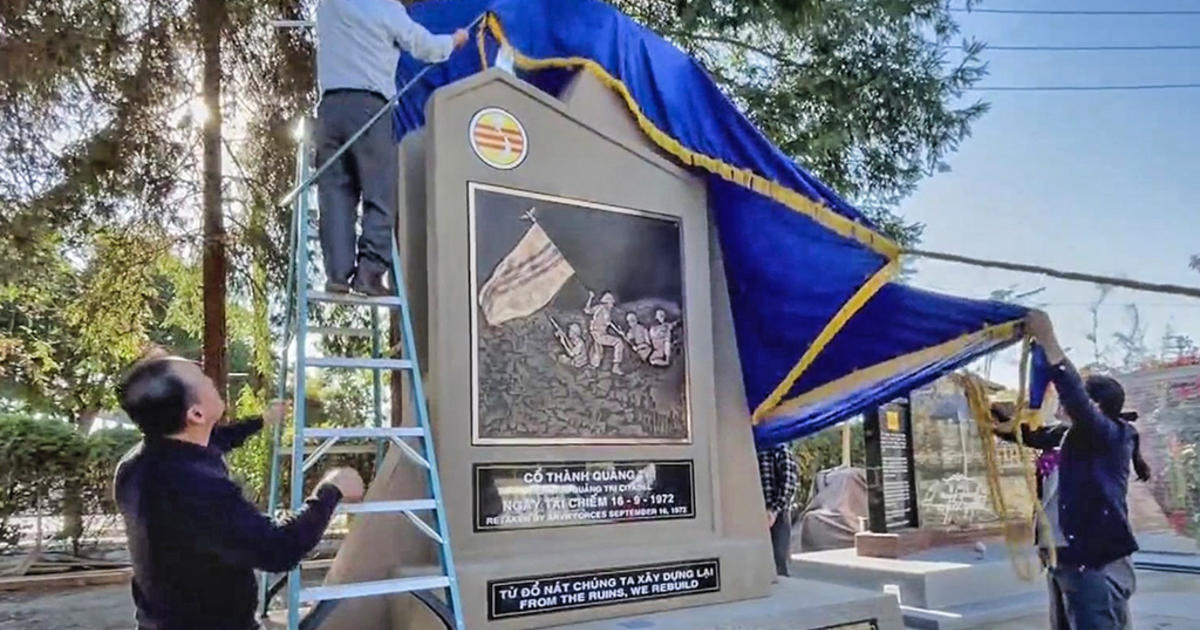 San Jose Memorial To Vietnamese Soldiers Who Fought Alongside U.S ...