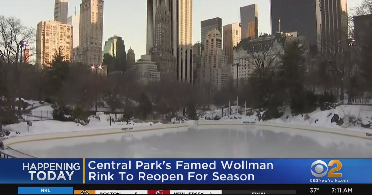 Wollman Rink Reopens For Ice Skating In Central Park - CBS New York