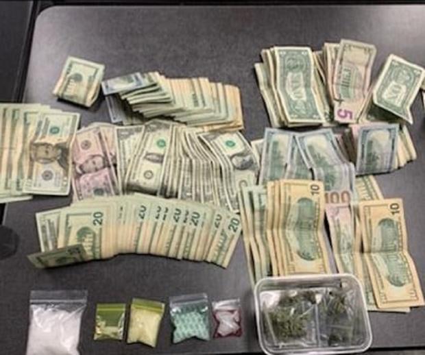 fountain bust for illegal drugs and cash 