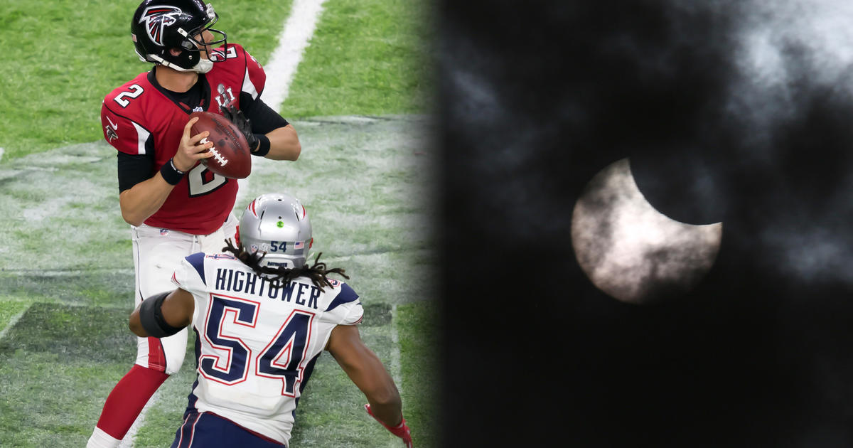 A Lunar Eclipse Aligning With PatriotsFalcons Is Perhaps The Wildest