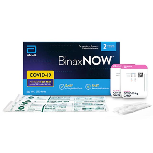 BinaxNOW Covid-19 Rapid Self-Test 