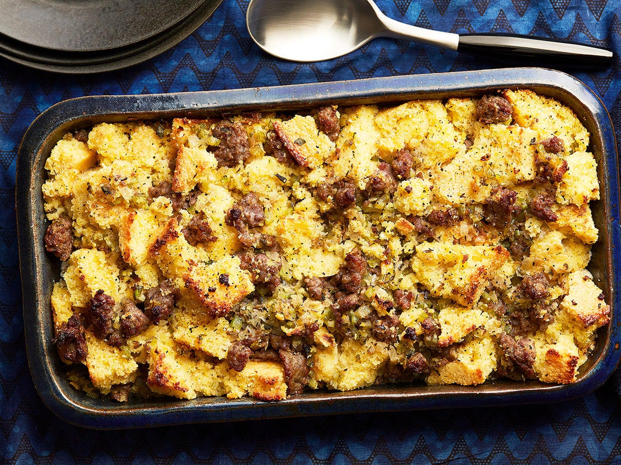 Recipe Cornbread Dressing, from New York Times Cooking CBS News