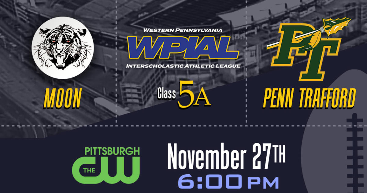 WPIAL 5A Championship Football Preview Moon vs. Penn Trafford CBS