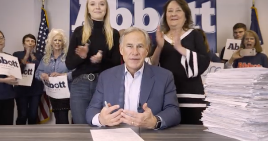 Texas Gov. Greg Abbott Officially Files For Re-Election, Seeking 3rd ...