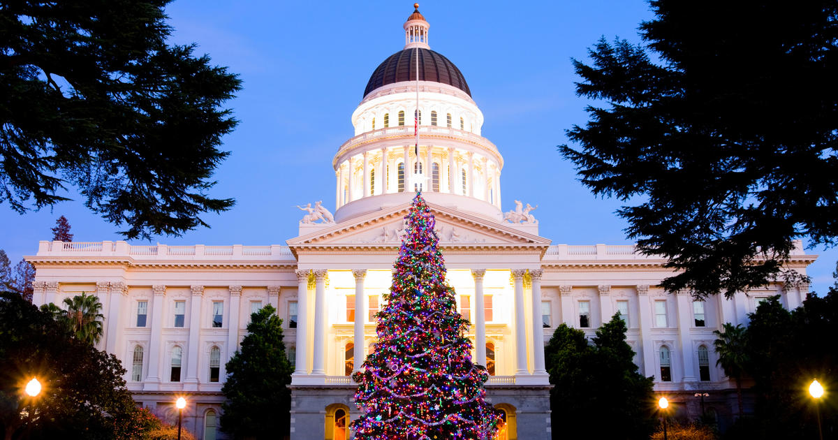 Gov. Newsom Sets California State Capitol Tree Lighting Ceremony For