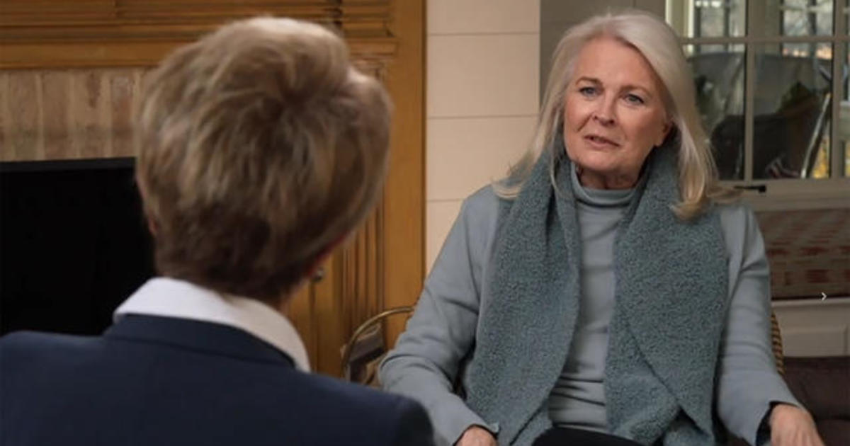 Candice Bergen Keeps Painting a Frazzled Woman's Head on People's