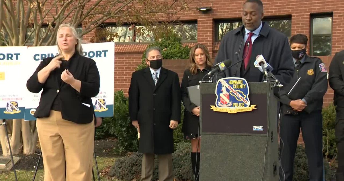 Gregory Der Introduced As Howard County's Next Police Chief - CBS Baltimore