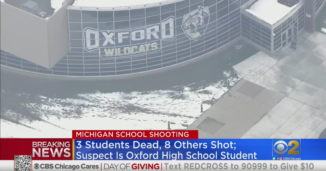 Three Killed, Six Injured In School Shooting In Oxford, Michigan - CBS ...