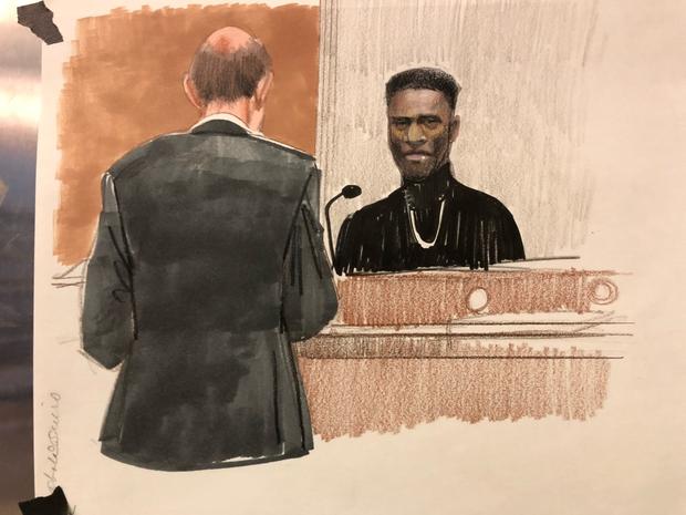 Smollett Trial Sketch: Abel Osundairo 